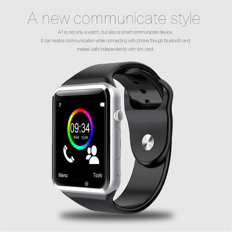 A1 WristWatch Bluetooth Smart Watch Sport Pedometer With SIM Camera Sm Whiz Watches
